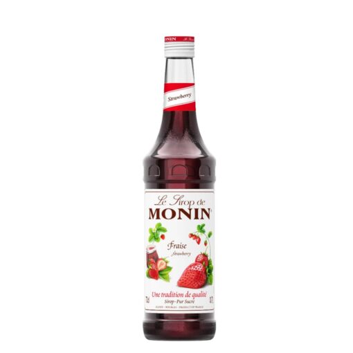 Monin Strawberry Syrup 0.7L-canava