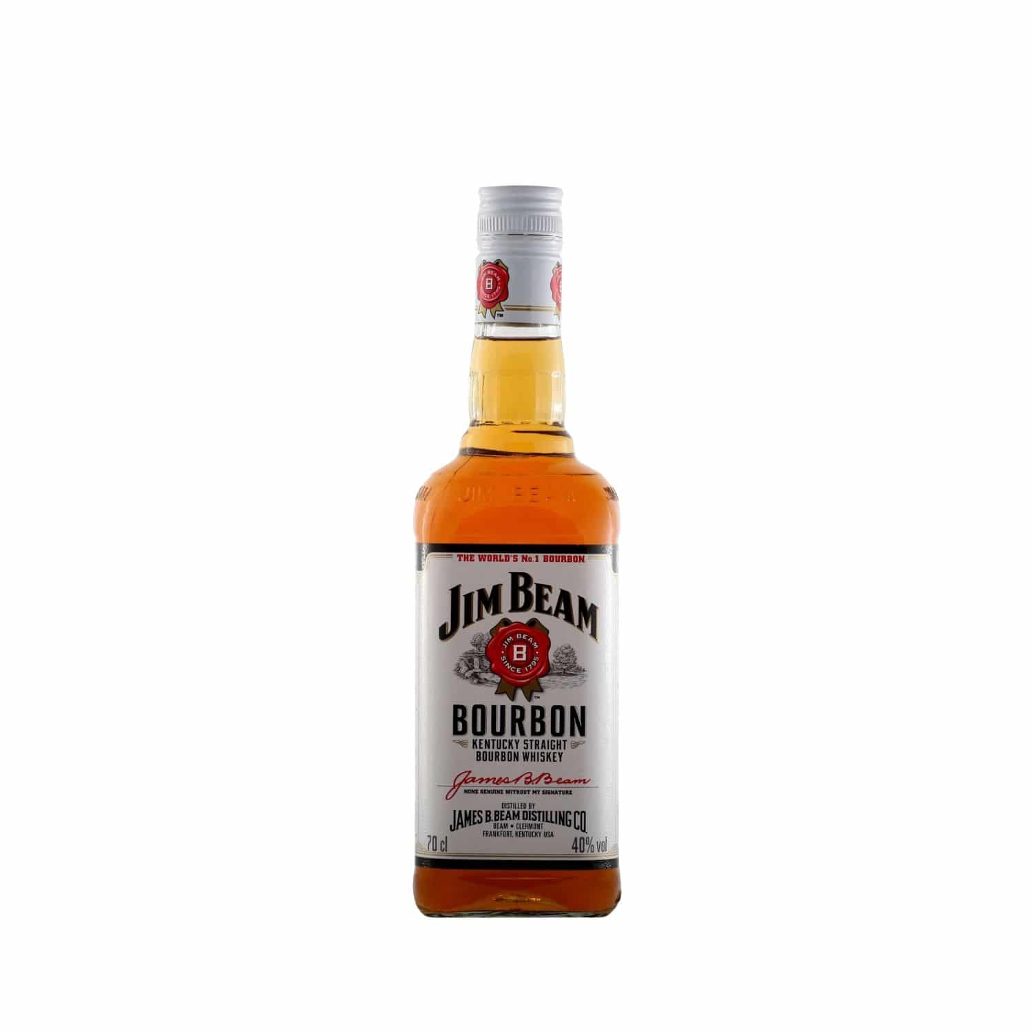 Jim Beam White Bourbon - 40% Ουίσκι canava 0.7L