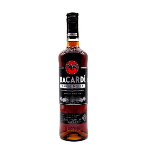 Bacardi Carta Negra Rum (Black) 0.7L-canava