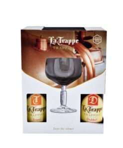 La Trappe Beer Συσκευασία 4 Φιάλεςx 0.5L & 1 Ποτήρι Δώρο  Μπύρα-canava
